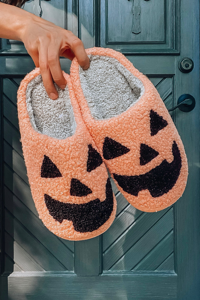 Hello Pumpkin Slippers