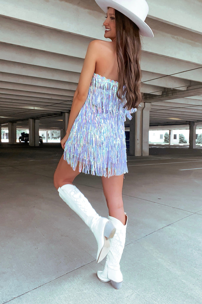 Shimmer Sequin Mini Dress