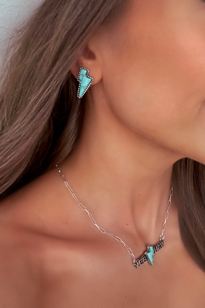 ”YeeHaw” Necklace Set (+Earrings)