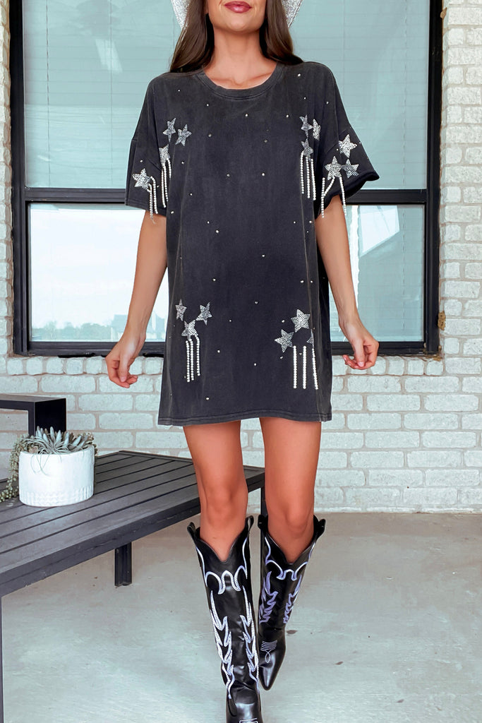 Star Rhinestone Graphic Tee