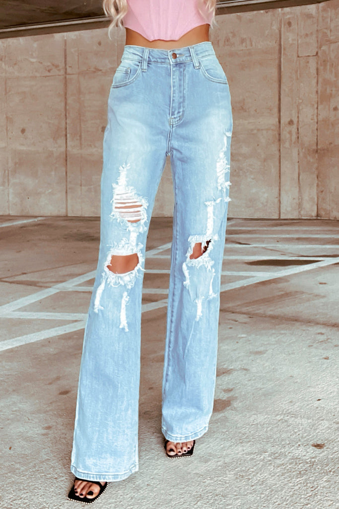 Stacks Distressed Jeans